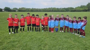 images from St Maelruans FC under8 team